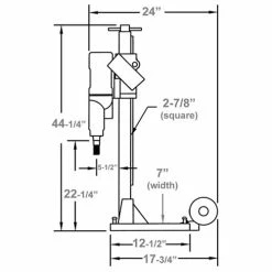 Diamond Products M-1 14" Core Bore CB733 3 Speed 115V Complete Drill Rig 4245115 -Werner Sales Shop 17449 3 zzgqb5bg0kogpt1r