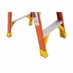 Werner Ladders & Fall Protection Werner 8' Fiberglass Podium Ladder 2' Platform Type IA PD6202 -Werner Sales Shop 24193 8 32546wernaj7pfl3