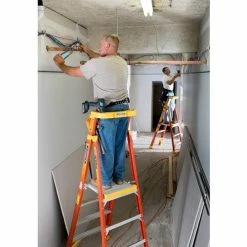 Werner Ladders & Fall Protection Werner 10' Fiberglass Podium Ladder 4' Platform Type IA PD6204 -Werner Sales Shop 24194 8 xxodks0im2lrzqxq