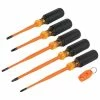 Klein Tools Klein 6-Piece Slim-Tip 1000V Insulated Screwdriver Set 33736INS -Werner Sales Shop 33736ins y1drh8qluycxb0zq