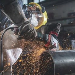 Metabo Tools Metabo WEPBA 19-125 Q DS M-BRUSH, 5" Brake Angle Grinder - 11,000 RPM - 14.5 Amp W/ Brake System, Non-Locking Paddle, AutoBalancer, DropSecure 613114420 -Werner Sales Shop 613114420 b