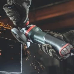 Metabo Tools Metabo WEPBA 19-125 Q DS M-BRUSH, 5" Brake Angle Grinder - 11,000 RPM - 14.5 Amp W/ Brake System, Non-Locking Paddle, AutoBalancer, DropSecure 613114420 -Werner Sales Shop 613114420 d