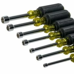 Klein Tools Klein Nut Driver Set, 3" Shafts, Cushion Grip, 7-Piece 631 -Werner Sales Shop 631 sen alt3