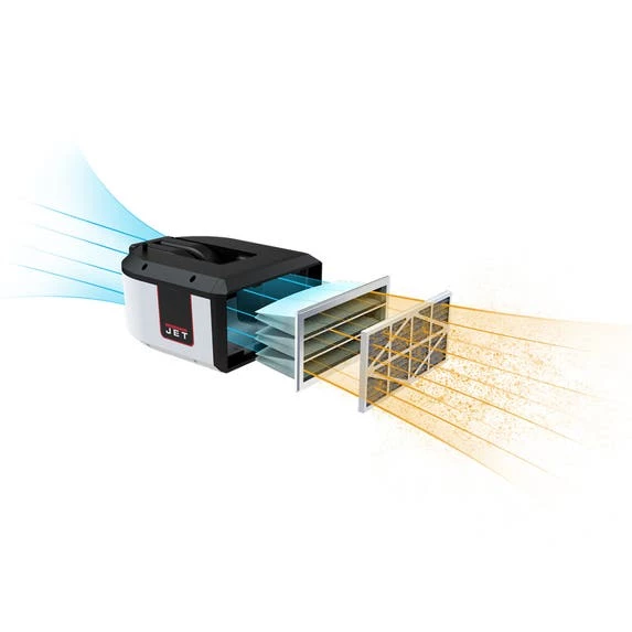 JET Tools Jet AFS-1000C 1000 CFM Air Filtration System 713000 6 JET Tools Jet AFS-1000C 1000 CFM Air Filtration System 713000 - Image 4