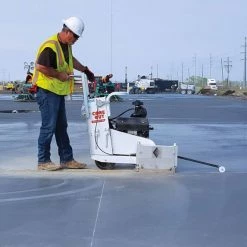 Diamond Products 14" Honda Gas Core Cut Walk Behind Saw CC190PRO-EE 13364 -Werner Sales Shop cover action