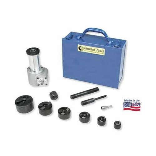 Current Tools Current 1/2" To 2" Drill/Driver Mechanical Knockout Punch Tool Kit 162PM 3 Current Tools Current 1/2" To 2" Drill/Driver Mechanical Knockout Punch Tool Kit 162PM