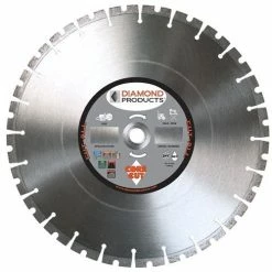 Diamond Products 20" X .125" Cut-All Wet/Dry High Speed Blade H8CA Concrete 1" Arbor 84970