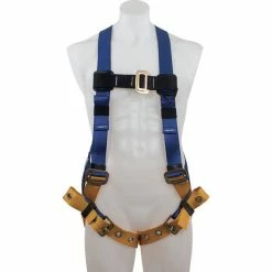 Werner Ladders & Fall Protection Werner Basewear Standard Harness W/ Tongue Buckle Legs & Quick Connect Chest - XXL H412005XQC