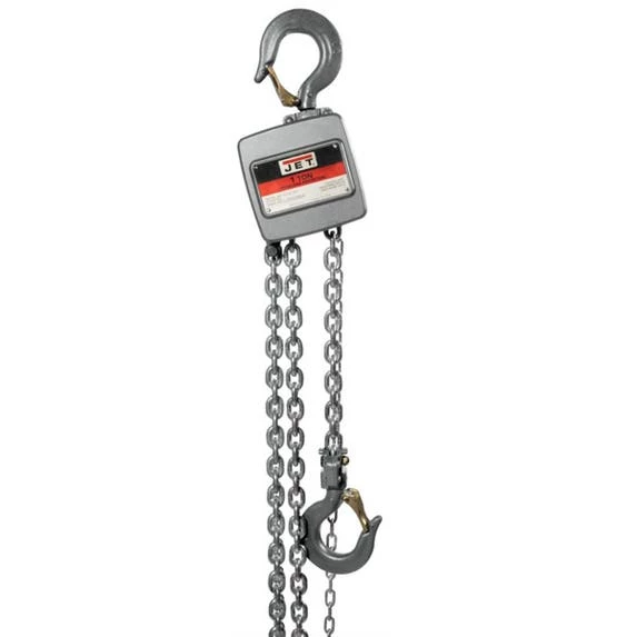 JET Tools Jet AL100-100-20 1 Ton Aluminum Hand Chain Hoist With 20ft Of Lift 133120 3 JET Tools Jet AL100-100-20 1 Ton Aluminum Hand Chain Hoist With 20ft Of Lift 133120