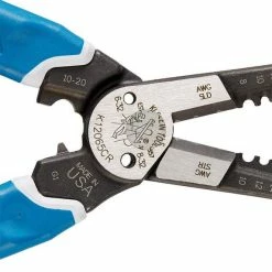 Klein Tools Klein Kurve Heavy-Duty Wire Stripper / Cutter / Crimper Multi Tool, 8-20 AWG K12065CR -Werner Sales Shop k12065cr alt4