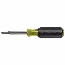 Klein Tools Klein Multi-Bit Screwdriver / Nut Driver 5-in-1 Phillips; Slotted Bits 32476