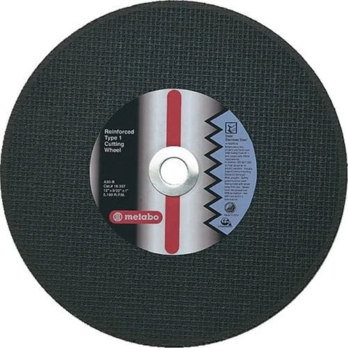 Metabo Tools Metabo Type 1 Original A30P 14" X 3/32" X 1" Chop Saw Wheel 655236000 3 Metabo Tools Metabo Type 1 Original A30P 14" X 3/32" X 1" Chop Saw Wheel 655236000