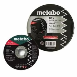 Metabo Tools Metabo Type 1 Slicer A60TBF 4-1/2" X .04" X 7/8" Cutting Wheel (Limited Edition Box Of 10) 655832010