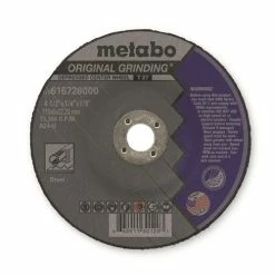 Metabo Tools Metabo Type 27 A24N Original Grinding Wheel 4-1/2" X 1/4" X 7/8" US616726000