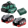 Metabo Tools Metabo 18V Lithium Ion 8.0 AH Battery Pack Starter Kit US625369002 -Werner Sales Shop metus625369002 gxixmu3xykeoqjb3
