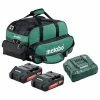 Metabo Tools Metabo 18V Li-ion 2x 2.0Ah Battery And Charger Ultra-M Compact Kit US625596020 -Werner Sales Shop metus625596020 1
