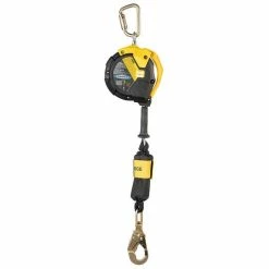 Werner Ladders & Fall Protection Werner Max Patrol 20' Cable Self-Retracting Galvanized Steel Leading Edge Capability Lifeline W/ Swivel Snap R410020LE -Werner Sales Shop r410020le 2 1