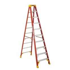 Werner Ladders & Fall Protection Werner 10' Type IA Fiberglass Step Ladder 6210