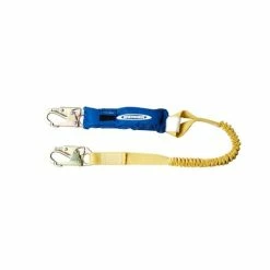 Werner Ladders & Fall Protection Werner DeCoil Stretch Lanyard (Snaphooks) - 6' C341100