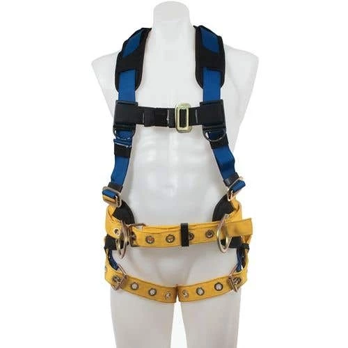 Werner Ladders & Fall Protection Werner BaseWear Construction Harness W/ Tongue Buckle Legs H43210 3 Werner Ladders & Fall Protection Werner BaseWear Construction Harness W/ Tongue Buckle Legs H43210
