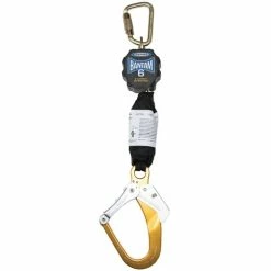Werner Ladders & Fall Protection Werner Bantam 6' Web Self-Retracting Lifeline - High Impact Nylon Housing W/ Aluminum Rebar Hook R430006-R
